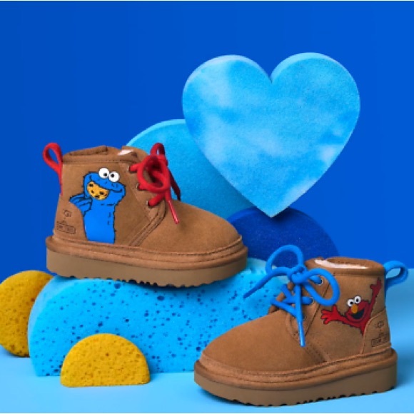 UGG Other - Brand New UGG Neumel II x Sesame Friends 'Chestnut' 1147232T Toddler’s Boots